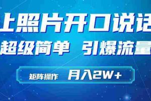 （9553期）利用AI工具制作小和尚照片说话视频，引爆流量，矩阵操作月入2W+